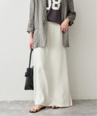 【スピック&スパン/Spick & Span】のジョーゼットサテンスカート ナチュラル|ID: prp329100004595412 ipo3291000000032652770