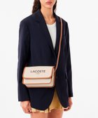 【ラコステ/LACOSTE】のヘリテージキャンバス フラップクローズコットンショルダーバッグ ナチュラル|ID: prp329100004595434 ipo3291000000032653001