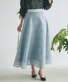【ラブティックボンボン/La boutique BonBon】の【お上品シルエット・低身長サイズあり】シアーサーキュラー切り替えスカート 人気、トレンドファッション・服の通販 founy(ファニー) ファッション Fashion レディースファッション Fashion for Women スカート Skirts おすすめ Recommended / Our Picks カットソー Cut and Sewn Top サテン Satin, Glossy Fabric サンダル Sandals, Summer Shoes シアー Sheer, See-Through シンプル Simple, Minimal ボーダー Border, Stripe ポケット Pocket, Pocket Detail エレガント 上品 Elegant 切替 Switching, Contrast Panel thumbnail ミント|ID: prp329100004595442 ipo3291000000033020451