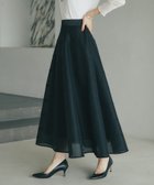 【ラブティックボンボン/La boutique BonBon】の【お上品シルエット・低身長サイズあり】シアーサーキュラー切り替えスカート 人気、トレンドファッション・服の通販 founy(ファニー) ファッション Fashion レディースファッション Fashion for Women スカート Skirts おすすめ Recommended / Our Picks カットソー Cut and Sewn Top サテン Satin, Glossy Fabric サンダル Sandals, Summer Shoes シアー Sheer, See-Through シンプル Simple, Minimal ボーダー Border, Stripe ポケット Pocket, Pocket Detail エレガント 上品 Elegant 切替 Switching, Contrast Panel thumbnail ブラック|ID: prp329100004595442 ipo3291000000033020453