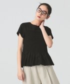 【ビームス ウイメン/BEAMS】のシャーリング キリカエ Tシャツ BLACK|ID: prp329100004595477 ipo3291000000032653337