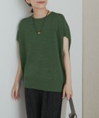 【アーバンリサーチ ドアーズ/URBAN RESEARCH DOORS】の『一部WEB限定カラー』ウォッシャブルドライニット 人気、トレンドファッション・服の通販 founy(ファニー) ファッション Fashion レディースファッション Fashion for Women トップス・カットソー Cut & Sew Tops ニット Knit Tops & Sweaters 2025年 2025 2025春夏・S/S Spring/Summer 2025 SS25 シアー Sheer, See-Through シンプル Simple, Minimal スリット Slit, Slit Detail ドレープ Drape, Draping Fabric ワイド Wide, Wide Fit 夏 Summer S/S・春夏 SS, Spring/Summer, Warm Season thumbnail GREEN|ID: prp329100004595495 ipo3291000000033569674
