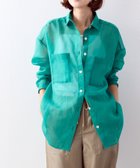 【マイカ ディール/MICA & DEAL】のソフトオーガンジーシャツ GREEN|ID: prp329100004595535 ipo3291000000032653926