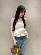 【リリーブラウン/Lily Brown】のラッフルフリルベアニットトップス 人気、トレンドファッション・服の通販 founy(ファニー) 雑誌掲載アイテム Magazine Items ファッション雑誌 Fashion Magazines スウィート Sweet ビジンヒャッカ 美人百花 アール ar ファッション Fashion レディースファッション Ladies' Fashion Online トップス・カットソー Tops/Tshirt ニット Knit Tops 3月号 March Issue おすすめ Recommend フィット Fit フリル Frills 春 Spring 雑誌 Magazine thumbnail WHT[001]|ID: prp329100004595546 ipo3291000000032654027