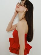 【リリーブラウン/Lily Brown】のラッフルフリルベアニットトップス 人気、トレンドファッション・服の通販 founy(ファニー) 雑誌掲載アイテム Magazine Items ファッション雑誌 Fashion Magazines スウィート Sweet ビジンヒャッカ 美人百花 アール ar ファッション Fashion レディースファッション Ladies' Fashion Online トップス・カットソー Tops/Tshirt ニット Knit Tops 3月号 March Issue おすすめ Recommend フィット Fit フリル Frills 春 Spring 雑誌 Magazine thumbnail RED[046]|ID: prp329100004595546 ipo3291000000032654031