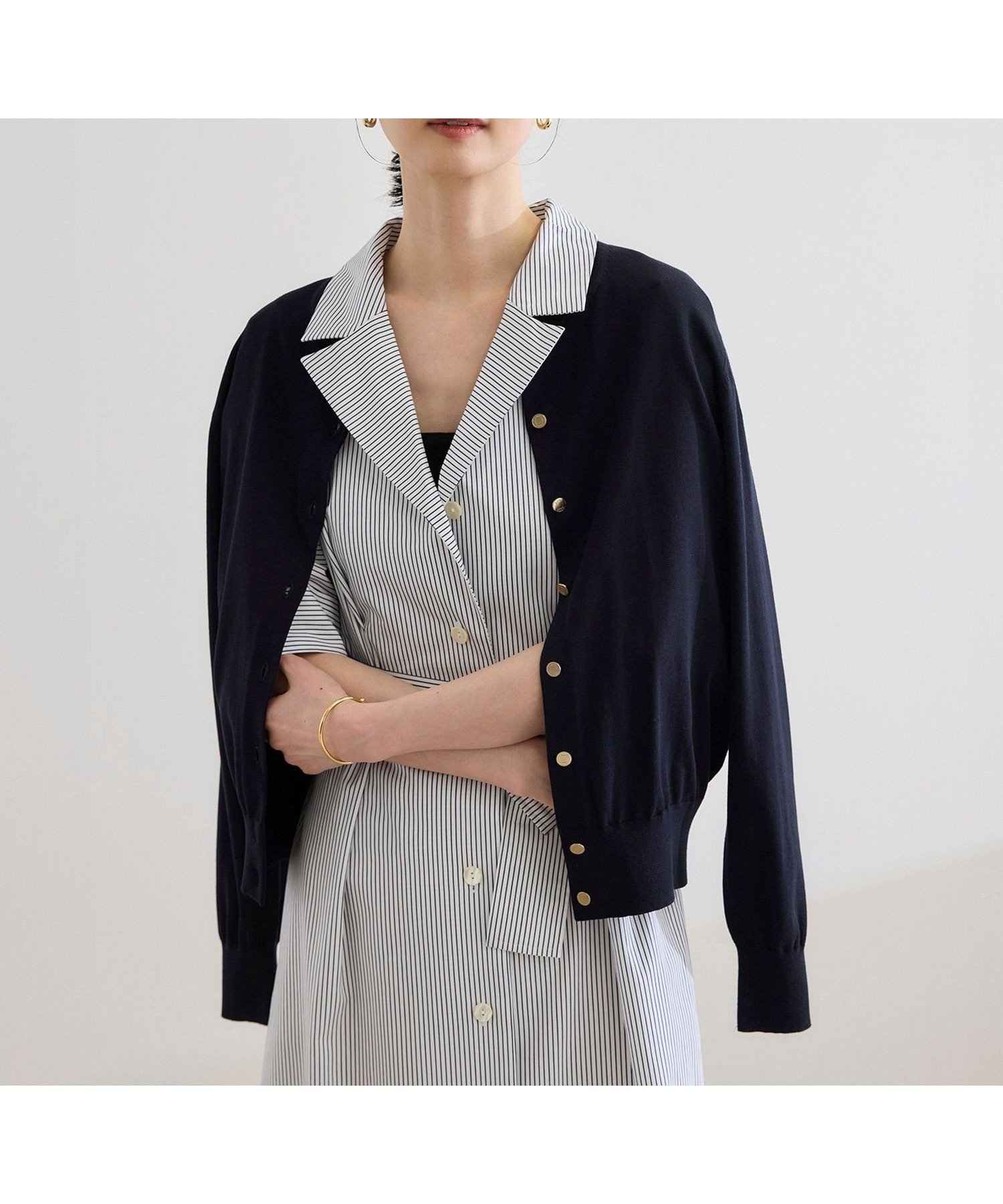 【ロペ/ROPE'】のオーガニックコットンハイゲージカーディガン/洗える 人気、トレンドファッション・服の通販 founy(ファニー) 　ファッション　Fashion　レディースファッション　Ladies' Fashion Online　トップス・カットソー　Tops/Tshirt　カーディガン　Cardigans　アンサンブル　Ensemble　イタリア　Italy　オーガニック　Organic　洗える　Washable　カーディガン　Cardigan　コンパクト　Compact　ジャケット　Jacket　定番　Standard　ベーシック　Basic　ボトム　Bottom　ポケット　Pocket　リブニット　Rib Knit　おすすめ　Recommend　夏　Summer　 other-1|ID: prp329100004595548 ipo3291000000032654076