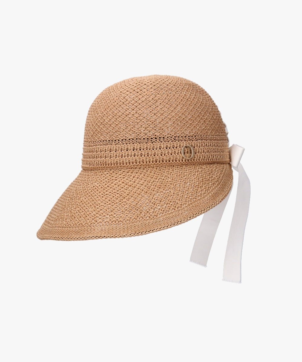 【オーバーライド/OVERRIDE】のChapeau d O TM Wide Visor Cap / シャポードオー インテリア・キッズ・メンズ・レディースファッション・服の通販 founy(ファニー) 　ファッション　Fashion　レディースファッション　Fashion for Women　エレガント 上品　Elegant　春　Spring　シェイプ　Shape, Slim Fit　デニム　Denim, Jeans Material　トレンド　Trend, Trending Now　人気　Popular, Best Seller　フィット　Fit, Slim Fit　フロント　Front, Front Design　帽子　Hat, Headwear　ミックス　Mix, Mixed Style　リボン　Ribbon, Bow　レース　Lace, Lace Fabric　夏　Summer　BEIGE|ID: prp329100004595553 ipo3291000000033536866