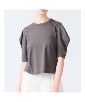 【マーコート/MARcourt】のmizuiro ind ドレープスリーブT 人気、トレンドファッション・服の通販 founy(ファニー) ファッション Fashion レディースファッション Fashion for Women なめらか Smooth, Silky Texture カットソー Cut and Sewn Top シルク Silk, 100% Silk シンプル Simple, Minimal ドレープ Drape, Draping Fabric ポケット Pocket, Pocket Detail 無地 Plain, Solid Color |ID:prp329100004595558