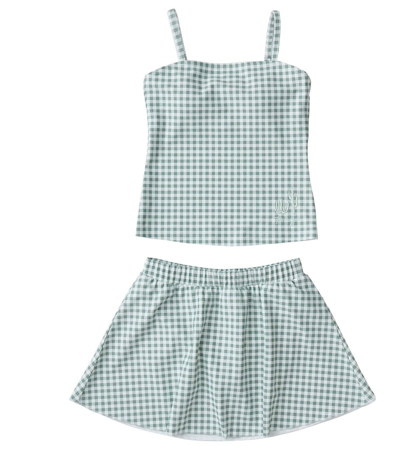 【ロキシー/ROXY / KIDS】のMINI PICNIC GINGHAM インテリア・キッズ・メンズ・レディースファッション・服の通販 founy(ファニー) 　ファッション　Fashion　キッズファッション　Fashion for Kids　キャミソール　Camisole, Spaghetti Strap Top　ギンガム　Gingham, Gingham Fabric　ショーツ　Shorts, Short Pants　スイムウエア　Swimwear, Bathing Suit　チェック　Check, Plaid, Tartan　プリント　Print, Printed Pattern　ボトム　Bottoms, Lower Wear　ラップ　Wrap, Wrap Design　SAG|ID: prp329100004595578 ipo3291000000032761638