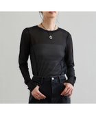 【ロペ/ROPE'】の【WEB・一部店舗限定】ストレッチシアー レースカットソー/洗える ブラック(01)|ID: prp329100004595593 ipo3291000000032654559