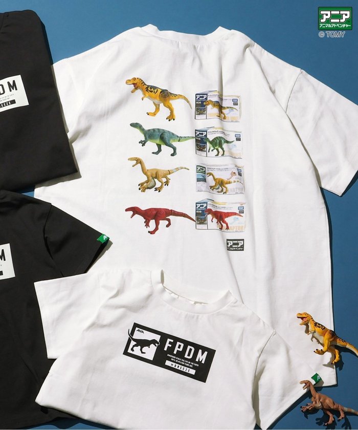 【その他のブランド/Other】の福井県立恐竜博物館*アニアコラボ 恐竜Tシャツ(大人) インテリア・キッズ・メンズ・レディースファッション・服の通販 founy(ファニー) https://founy.com/ ファッション Fashion キッズファッション Fashion for Kids コラボ Collaboration, Collab プリント Print, Printed Pattern 夏 Summer |ID: prp329100004595641 ipo3291000000032655144