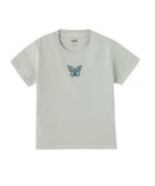 【エックスガール/X-girl】のBUTTERFLY PIGMENT DYED S/S BABY TEE 人気、トレンドファッション・服の通販 founy(ファニー) ファッション Fashion レディースファッション Ladies' Fashion Online コンパクト Compact シンプル Simple バタフライ Butterfly 人気 Popularity 今季 This Season 半袖 Short Sleeve 夏 Summer S/S・春夏 Ss・Spring/Summer thumbnail LtGREY|ID: prp329100004595646 ipo3291000000032655220