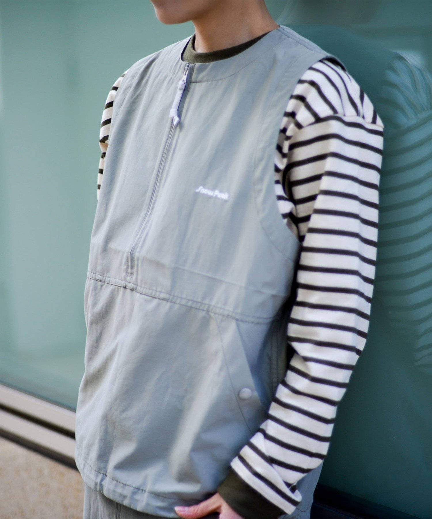 【スノーピーク/SNOW PEAK】のHeavy Cotton Border Long Sleeve T-Shirt インテリア・キッズ・メンズ・レディースファッション・服の通販 founy(ファニー) 　ファッション　Fashion　レディースファッション　Ladies' Fashion Online　トップス・カットソー　Tops/Tshirt　シャツ/ブラウス　Shirts/Blouses　ロング / Tシャツ　T-Shirts　春　Spring　スマート　Smart　長袖　Long Sleeve　パターン　Pattern　フィット　Fit　フォルム　Form　ボーダー　Border　ポケット　Pocket　無地　Plain Color　リラックス　Relax　ロング　Long　ワンポイント　One Point　S/S・春夏　Ss・Spring/Summer　夏　Summer　2025年　2025　2025春夏・S/S　Ss,Spring/Summer,2025　GREEN BD|ID: prp329100004595670 ipo3291000000032655527