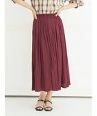 【その他のブランド/Other】のヴィンテージサテンギャザーロングスカート ワイン|ID: prp329100004595686 ipo3291000000032655679