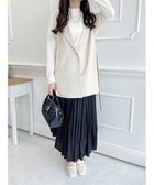 【その他のブランド/Other】のヴィンテージサテンギャザーロングスカート 黒|ID: prp329100004595686 ipo3291000000032655685