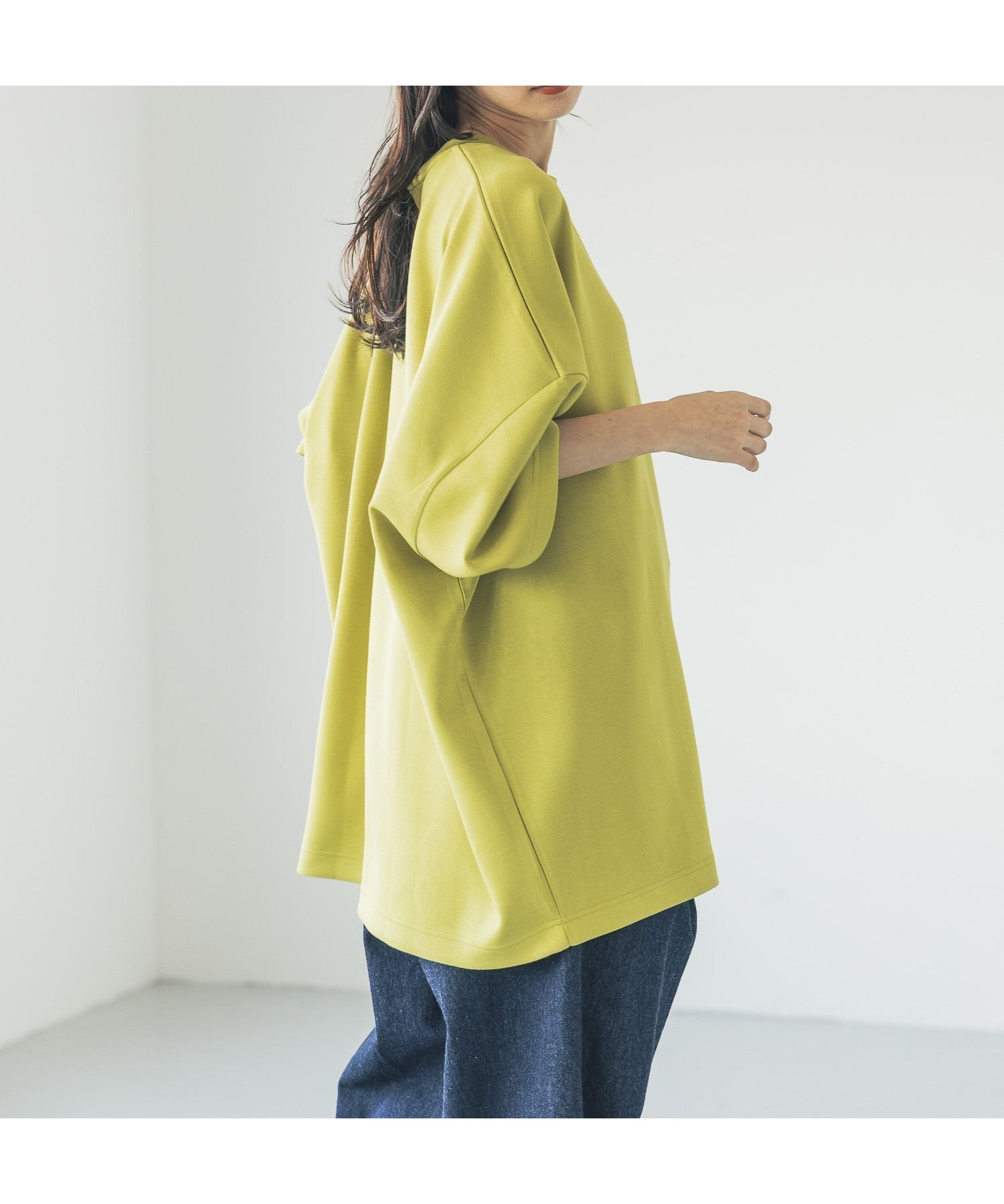 【ローリーズファーム/LOWRYS FARM】の【UNISEX】TRPUドルマンTシャツSS インテリア・キッズ・メンズ・レディースファッション・服の通販 founy(ファニー) 　ファッション　Fashion　レディースファッション　Ladies' Fashion Online　トップス・カットソー　Tops/Tshirt　シャツ/ブラウス　Shirts/Blouses　ロング / Tシャツ　T-Shirts　ユニセックス　Unisex　シンプル　Simple　トレンド　Trend　イエロー65|ID: prp329100004595742 ipo3291000000032656420