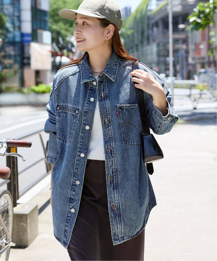 【ジャーナルスタンダード/JOURNAL STANDARD】の別注【LEVI S/リーバイス】for JS TWIST SHACKET SMU インテリア・キッズ・メンズ・レディースファッション・服の通販 founy(ファニー) https://founy.com/ ファッション Fashion レディースファッション Ladies' Fashion Online 2025年 2025 2025-2026秋冬・A/W Aw/Autumn/Winter/Fw/Fall/2025-2026 別注 Special Order |ID: prp329100004595752 ipo3291000000032656571