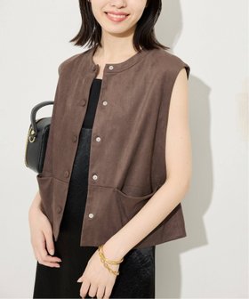 【スローブ イエナ/SLOBE IENA】 フェイクスエードベスト人気、トレンドファッション・服の通販 founy(ファニー) ファッション Fashion レディースファッション Fashion for Women アウター Coat / Outerwear Collection トップス・カットソー Cut & Sew Tops ベスト&ジレ / 重ね着スタイル Vests & Gilets 2025年 2025 2025-2026秋冬・A/W Autumn/Winter 2025–26 AW25–26 おすすめ Recommended / Our Picks カットソー Cut and Sewn Top タンク Tank Top, Sleeveless Top トレンド Trend, Trending Now ノースリーブ Sleeveless, No-Sleeve ベスト Vest, Waistcoat 夏 Summer A/W・秋冬 Autumn/Winter |ID:prp329100004595762