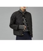 【カリテ/qualite】の【TRADITIONAL WEATHERWEAR】キルティングノーカラーブルゾン ブラック|ID: prp329100004595769 ipo3291000000032656712