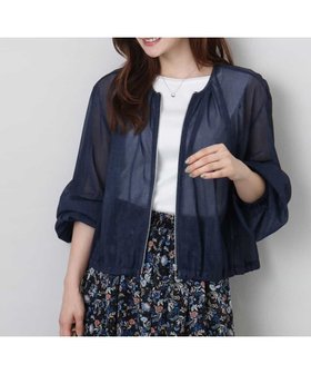 【エムケイ ミッシェルクラン/MK MICHEL KLEIN】のデニム調シアーブルゾン/洗える 人気、トレンドファッション・服の通販 founy(ファニー) ファッション Fashion レディースファッション Fashion for Women アウター Coat / Outerwear Collection ブルゾンジャケット・スポーティアウター Blouson Jackets おすすめ Recommended / Our Picks シアー Sheer, See-Through ストレッチ Stretch, Stretchy Fabric タンク Tank Top, Sleeveless Top チュール Tulip, Tulip Motif デニム Denim, Jeans Material ドローコード Drawcord, Drawstring Cord ブラウジング Blouson Silhouette, Cinched Waist ブルゾン Blouson, Bomber Jacket 冬 Winter / This Winter 夏 Summer 春 Spring 洗える Machine Washable 秋 Autumn |ID:prp329100004595785