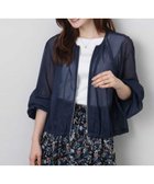 【エムケイ ミッシェルクラン/MK MICHEL KLEIN】のデニム調シアーブルゾン/洗える 人気、トレンドファッション・服の通販 founy(ファニー) ファッション Fashion レディースファッション Fashion for Women アウター Coat / Outerwear Collection ブルゾンジャケット・スポーティアウター Blouson Jackets おすすめ Recommended / Our Picks シアー Sheer, See-Through ストレッチ Stretch, Stretchy Fabric タンク Tank Top, Sleeveless Top チュール Tulip, Tulip Motif デニム Denim, Jeans Material ドローコード Drawcord, Drawstring Cord ブラウジング Blouson Silhouette, Cinched Waist ブルゾン Blouson, Bomber Jacket 冬 Winter / This Winter 夏 Summer 春 Spring 洗える Machine Washable 秋 Autumn thumbnail ネイビー|ID: prp329100004595785 ipo3291000000032656838