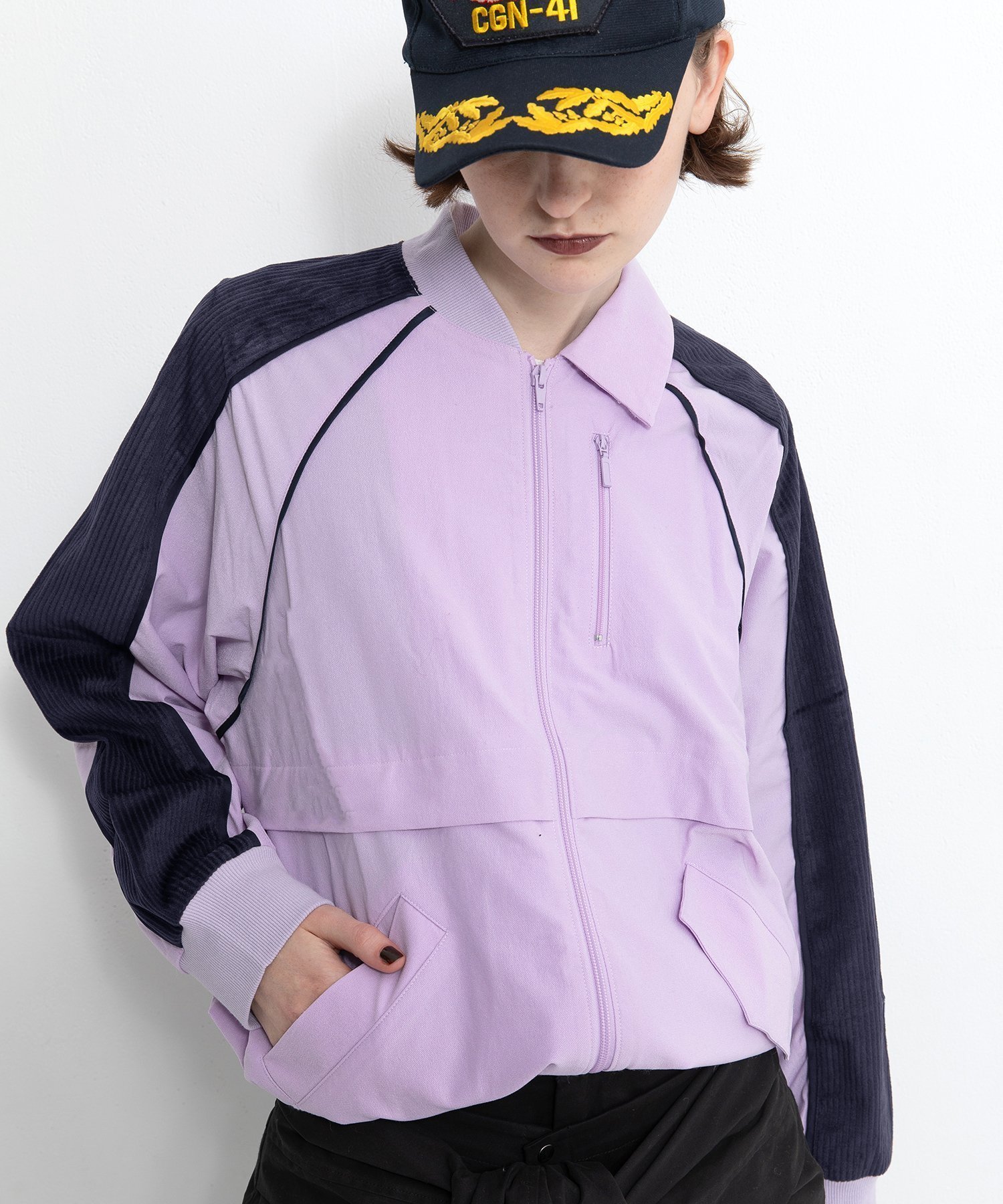 【アウラアイラ/AULA AILA】のSLEEVE LINE LIGHT BLOUSON インテリア・キッズ・メンズ・レディースファッション・服の通販 founy(ファニー) 　ファッション　Fashion　レディースファッション　Fashion for Women　アウター　Coat / Outerwear Collection　ブルゾンジャケット・スポーティアウター　Blouson Jackets　冬　Winter / This Winter　A/W・秋冬　Autumn/Winter　PINK|ID: prp329100004595789 ipo3291000000032656868