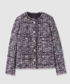 【アナイ/ANAYI】のミックスツイードクルージャケット 人気、トレンドファッション・服の通販 founy(ファニー) ファッション Fashion レディースファッション Ladies' Fashion Online アウター Coat Outerwear ジャケット Jackets ウォーム Worm シルバー Silver ジャケット Jacket ツイード Tweed フランス France ブレード Blade ポケット Pocket メタル Metal モノトーン Monotone ラグジュアリー Luxury A/W・秋冬 Aw・Autumn/Winter・Fw・Fall-Winter thumbnail black mix|ID: prp329100004595794 ipo3291000000032656909