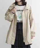 【ヴァンス エクスチェンジ/VENCE EXCHANGE】のナイロンモンスターコート 人気、トレンドファッション・服の通販 founy(ファニー) ファッション Fashion レディースファッション Fashion for Women アウター Coat / Outerwear Collection コート・ロングコート・ピーコート Long Coats, Peacoats & More おすすめ Recommended / Our Picks シンプル Simple, Minimal スマート Smart, Elegant デニム Denim, Jeans Material ドローストリング Drawstring, Pull Cord thumbnail ベージュ|ID: prp329100004595799 ipo3291000000032656968