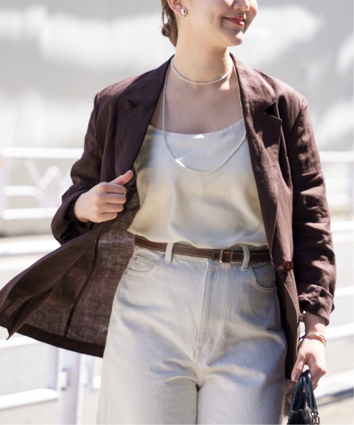【イエナ/IENA】のウォッシャブル ソフトリネン2Bジャケット インテリア・キッズ・メンズ・レディースファッション・服の通販 founy(ファニー) https://founy.com/ ファッション Fashion レディースファッション Ladies' Fashion Online アウター Coat Outerwear ジャケット Jackets 2025年 2025 2025春夏・S/S Ss,Spring/Summer,2025 ウォッシャブル Washable ジャケット Jacket バランス Balance リネン Linen ビジネス 仕事 通勤 Business |ID: prp329100004595845 ipo3291000000032657276