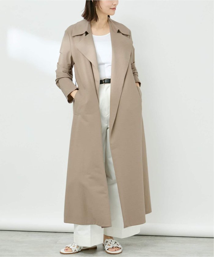 【ヴェルメイユ パー イエナ/VERMEIL par iena】のHARRIS WHARF LONDON ハリス・ワーフ・ロンドン Woman Long Trench インテリア・キッズ・メンズ・レディースファッション・服の通販 founy(ファニー) https://founy.com/ ファッション Fashion レディースファッション Ladies' Fashion Online 春 Spring コレクション Collection シンプル Simple ジャケット Jacket ドレープ Drape メンズ Mens ロング Long エレガント 上品 Elegant 2025年 2025 2025春夏・S/S Ss,Spring/Summer,2025 |ID: prp329100004595848 ipo3291000000032657296