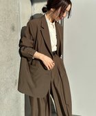 【セレクトモカ/SELECT MOCA】のオーバーサイズテーラードジャケット ブラウン-800|ID: prp329100004595862 ipo3291000000033647069