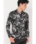 【トルネードマート/TORNADO MART / MEN】のTORNADO MARTブルームローズプリントシャツ ブラック|ID: prp329100004595864 ipo3291000000032657442