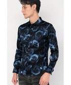 【トルネードマート/TORNADO MART / MEN】のTORNADO MARTブルームローズプリントシャツ ブルー|ID: prp329100004595864 ipo3291000000032657443