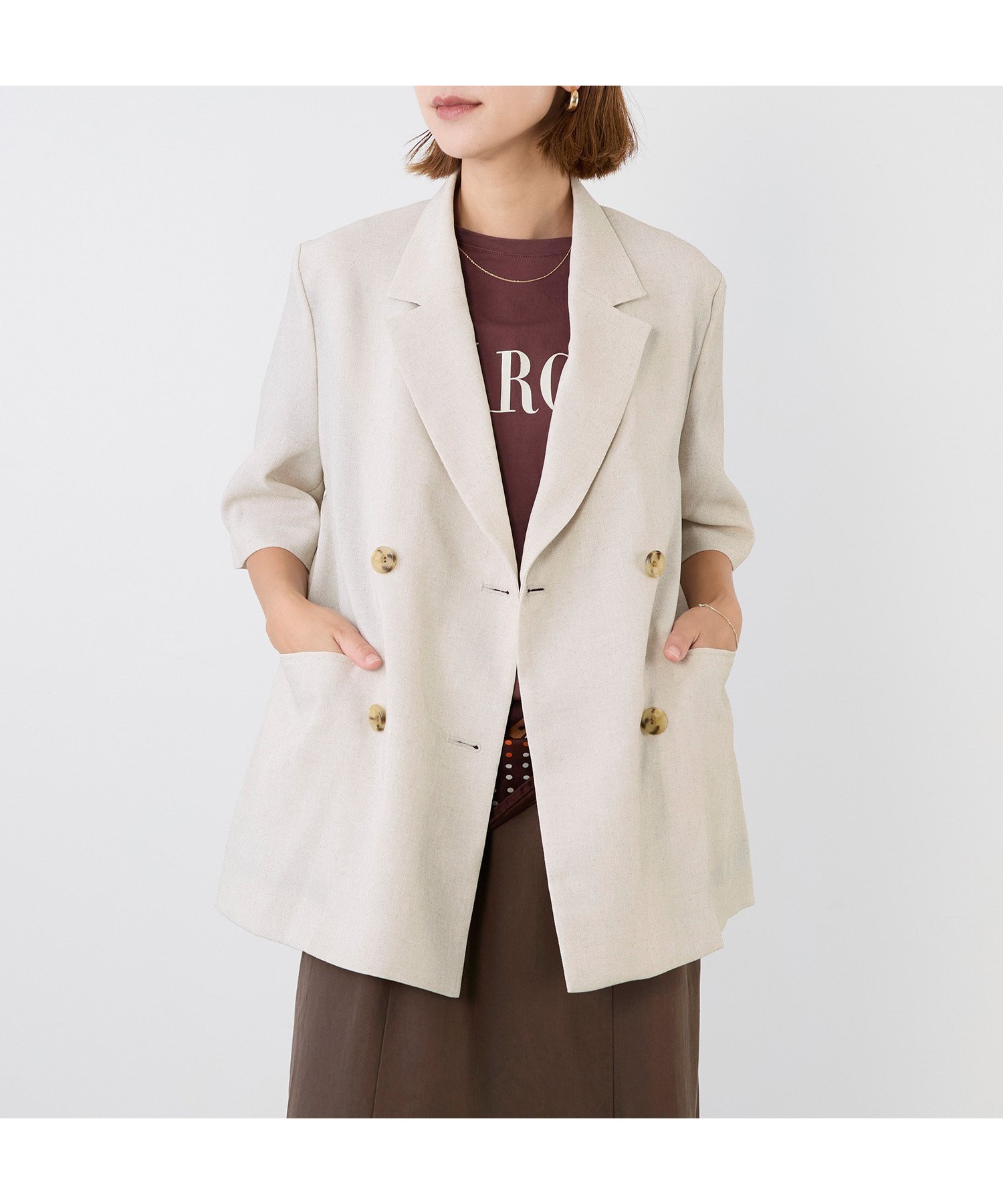 【マイカ ディール/MICA & DEAL】のハーフスリーブジャケット 人気、トレンドファッション・服の通販 founy(ファニー) 　ファッション　Fashion　レディースファッション　Ladies' Fashion Online　アウター　Coat Outerwear　ジャケット　Jackets　おすすめ　Recommend　ジャケット　Jacket　スリーブ　Sleeve　デニム　Denim　トレンド　Trend　ノースリーブ　No Sleeve　ハーフ　Half　ボトム　Bottom　半袖　Short Sleeve　夏　Summer　 other-1|ID: prp329100004595865 ipo3291000000032657445