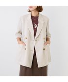 【マイカ ディール/MICA & DEAL】のハーフスリーブジャケット 人気、トレンドファッション・服の通販 founy(ファニー) ファッション Fashion レディースファッション Ladies' Fashion Online アウター Coat Outerwear ジャケット Jackets おすすめ Recommend ジャケット Jacket スリーブ Sleeve デニム Denim トレンド Trend ノースリーブ No Sleeve ハーフ Half ボトム Bottom 半袖 Short Sleeve 夏 Summer thumbnail BEIGE|ID: prp329100004595865 ipo3291000000032657447