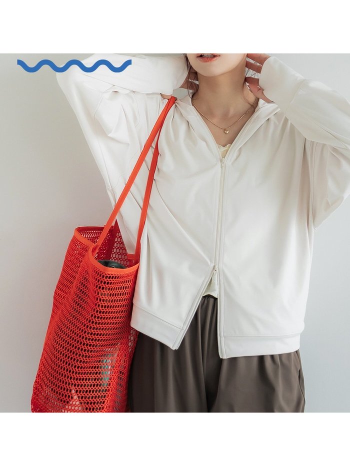 【コカ/COCA】の水陸両用ラッシュガードパーカー インテリア・キッズ・メンズ・レディースファッション・服の通販 founy(ファニー) https://founy.com/ ファッション Fashion レディースファッション Ladies' Fashion Online トップス・カットソー Tops/Tshirt パーカ Sweats ギャザー Gather ショート Short ダブル Double ビーチ Beach ポケット Pocket 水着 Swimsuit おすすめ Recommend 夏 Summer |ID: prp329100004595885 ipo3291000000032657676