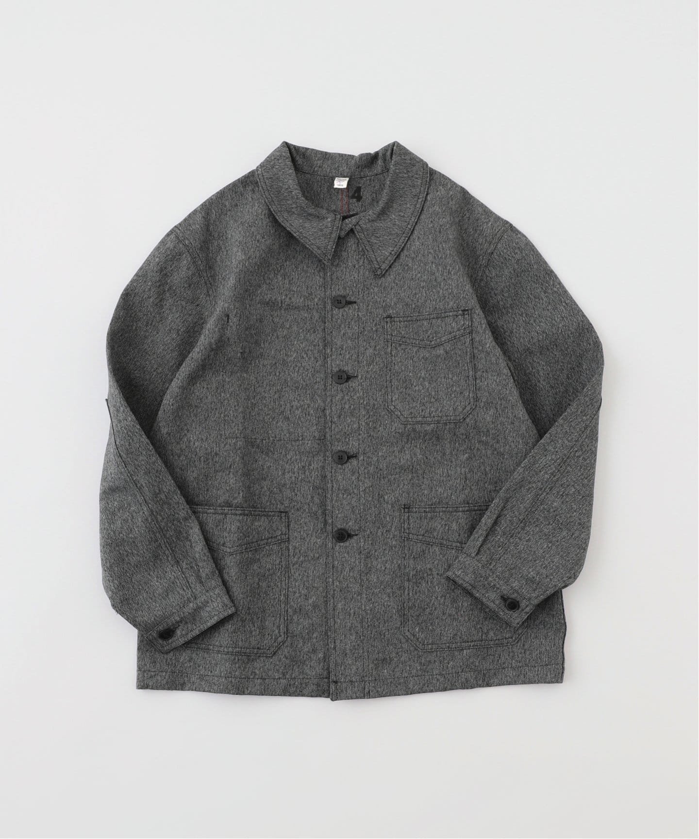 【ジャーナルスタンダード レリューム/JOURNAL STANDARD relume / MEN】のLE TRAVAILLEUR GALLICE SERGE JKT LA VESTE インテリア・キッズ・メンズ・レディースファッション・服の通販 founy(ファニー) 　ファッション　Fashion　メンズファッション　Men's Style Online　ジャケット　Jacket　デニム　Denim　フランス　France　フレンチ　French　ワーク　Work　定番　Standard　ブラック A|ID: prp329100004595926 ipo3291000000032658010