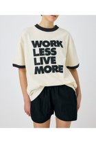 【マウジー/moussy】のSLOGAN ビッグ TEE 人気、トレンドファッション・服の通販 founy(ファニー) ファッション Fashion レディースファッション Ladies' Fashion Online おすすめ Recommend クラシカル Classical ショート Short スラックス Slacks ビッグ Big ルーズ Loose 人気 Popularity 今季 This Season 再入荷 Restock/Back In Stock/Re Arrival thumbnail WHT|ID: prp329100004595929 ipo3291000000032658022