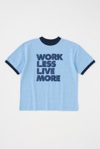 【マウジー/moussy】のSLOGAN ビッグ TEE 人気、トレンドファッション・服の通販 founy(ファニー) ファッション Fashion レディースファッション Ladies' Fashion Online おすすめ Recommend クラシカル Classical ショート Short スラックス Slacks ビッグ Big ルーズ Loose 人気 Popularity 今季 This Season 再入荷 Restock/Back In Stock/Re Arrival thumbnail L/BLU1|ID: prp329100004595929 ipo3291000000032658024