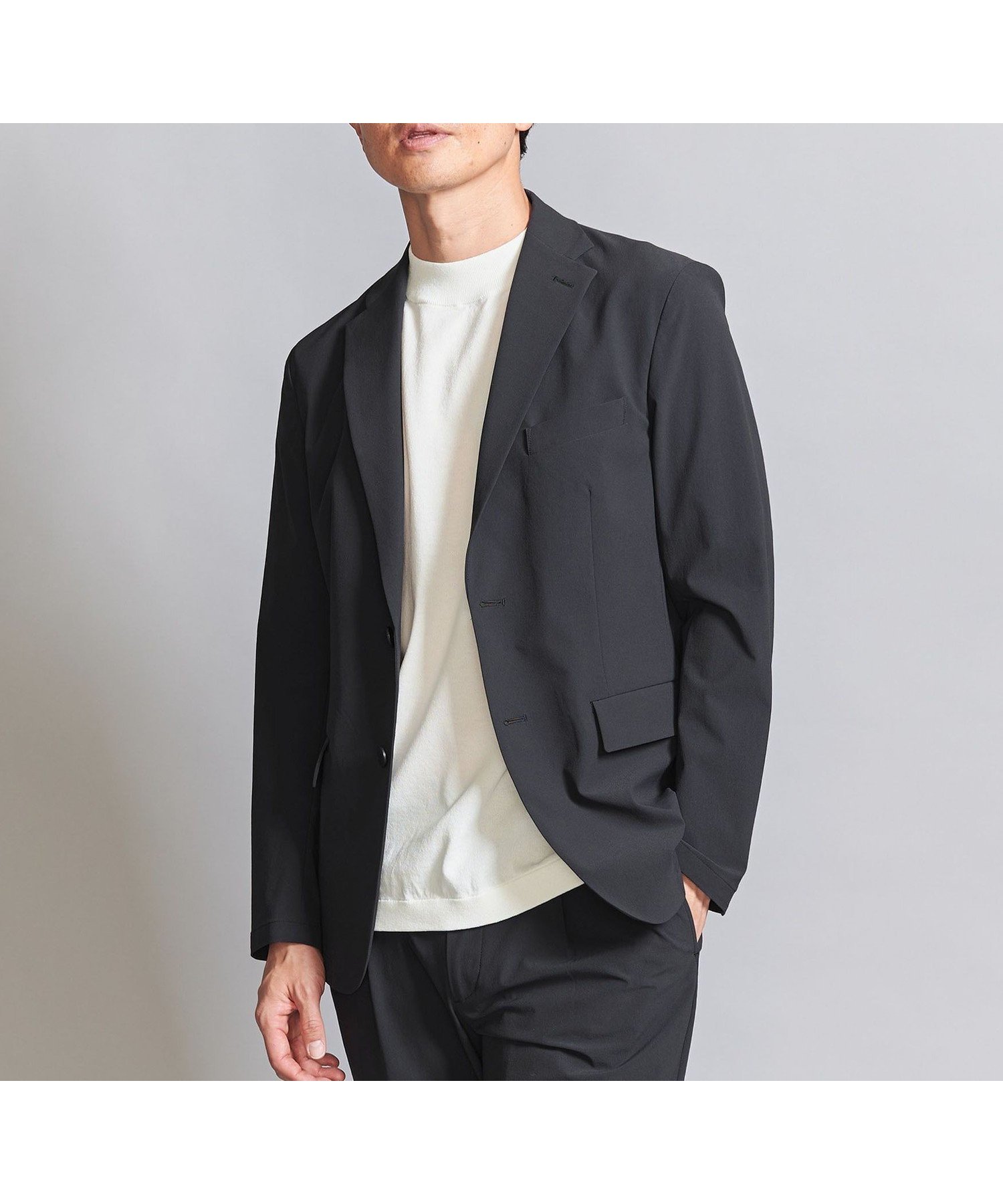 【ビューティ&ユース ユナイテッドアローズ/BEAUTY&YOUTH / UNITED ARROWS / MEN】のコーデュラナイロン ジャケット -セットアップ対応・マルチ機能- インテリア・キッズ・メンズ・レディースファッション・服の通販 founy(ファニー) 　ファッション　Fashion　メンズファッション　Men's Style Online　セットアップ　Setup/Men　ウォッシャブル　Washable　コンパクト　Compact　シェイプ　Shape　ジャケット　Jacket　スタンダード　Standard　ストレッチ　Stretch　スマート　Smart　セットアップ　Set Up　ダメージ　Damage　ポケット　Pocket　別注　Special Order　吸水　Water Absorption　DK.GRAY|ID: prp329100004595954 ipo3291000000032658224