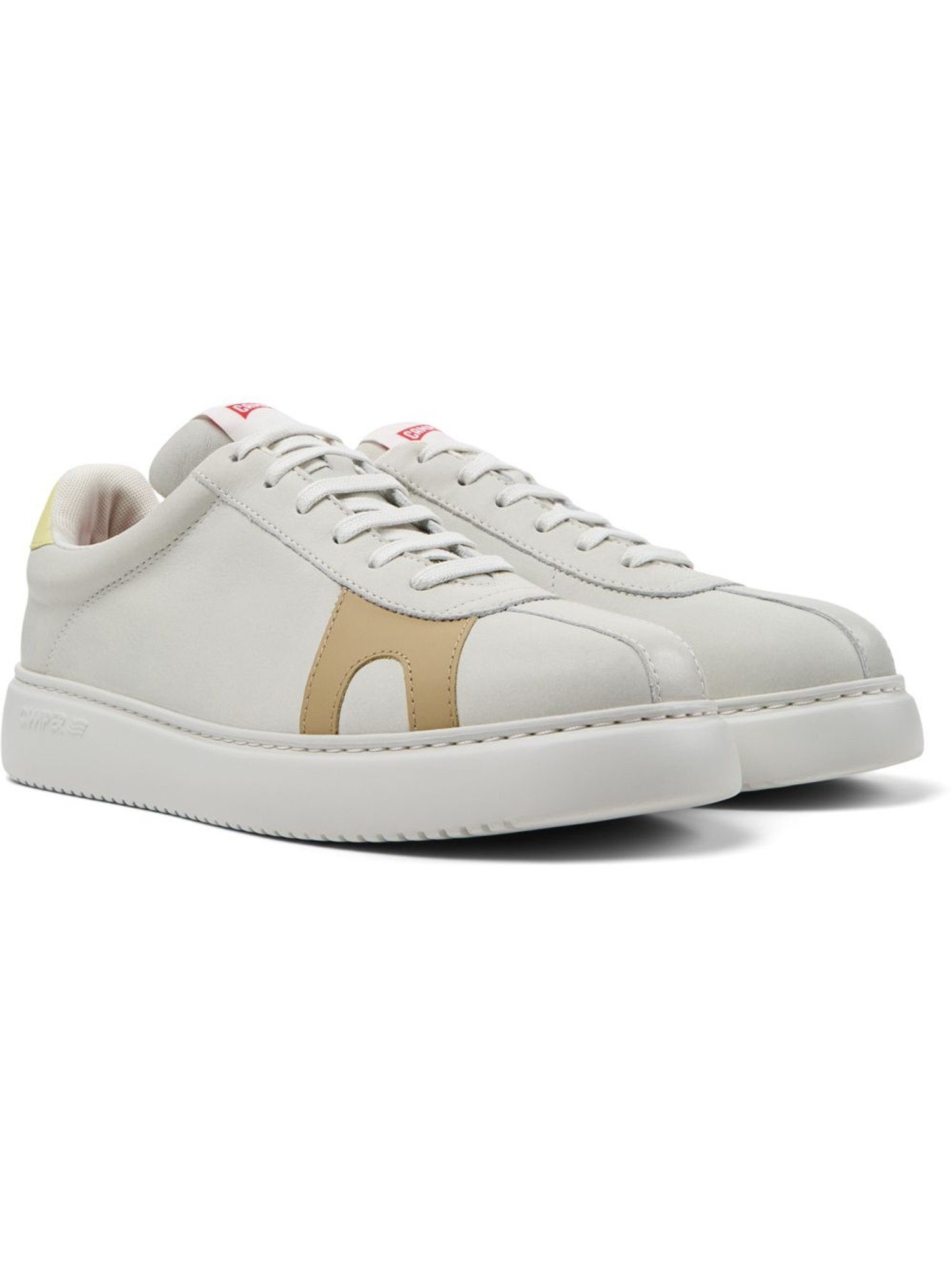 【カンペール/CAMPER / MEN】のカンペール TWINS / レザースニーカー インテリア・キッズ・メンズ・レディースファッション・服の通販 founy(ファニー) 　ファッション　Fashion　メンズファッション　Men's Style Online　シューズ・靴　Shoes/Men　スニーカー　Sneakers　インソール　Insole　クッション　Cushion　軽量　Lightweight　スニーカー　Sneakers　トレンド　Trend　2025年　2025　2025春夏・S/S　Ss,Spring/Summer,2025　ホワイト|ID: prp329100004595999 ipo3291000000032658696