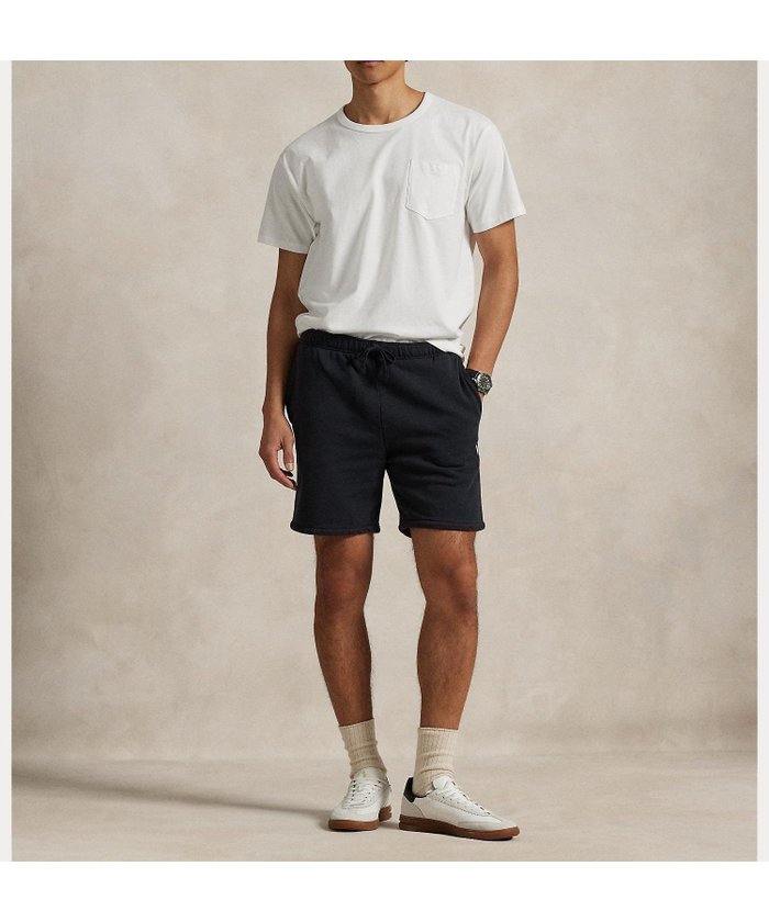 【ラルフローレン/RALPH LAUREN / MEN】の6.5インチ ループバック フリース ショートパンツ インテリア・キッズ・メンズ・レディースファッション・服の通販 founy(ファニー) https://founy.com/ ファッション Fashion メンズファッション Men's Style Online ボトムス Bottoms/Men ハーフ / ショートパンツ Short Pants ウォッシュ Wash ショート Short ドローストリング Drawstring パッチ Patch ポケット Pocket ループ Loop ヴィンテージ Vintage 軽量 Lightweight |ID: prp329100004596000 ipo3291000000032658706