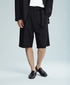 【アダムエロペ /ADAM ET ROPE' / MEN】のサマーウーステッド ベルテッド ショーツ / セットアップ可能 人気、トレンドファッション・服の通販 founy(ファニー) ファッション Fashion メンズファッション Men's Style Online セットアップ Setup/Men サマー Summer サンダル Sandals ショーツ Shorts ジャケット Jacket セットアップ Set Up トレンド Trend ワイド Wide おすすめ Recommend 夏 Summer thumbnail ブラック(01)|ID: prp329100004596009 ipo3291000000032658837