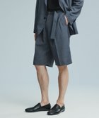 【アダムエロペ /ADAM ET ROPE' / MEN】のサマーウーステッド ベルテッド ショーツ / セットアップ可能 人気、トレンドファッション・服の通販 founy(ファニー) ファッション Fashion メンズファッション Men's Style Online セットアップ Setup/Men サマー Summer サンダル Sandals ショーツ Shorts ジャケット Jacket セットアップ Set Up トレンド Trend ワイド Wide おすすめ Recommend 夏 Summer thumbnail グレー(07)|ID: prp329100004596009 ipo3291000000032658839