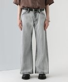【ハレ/HARE / MEN】のデニムワイドフレアパンツ グレー10|ID: prp329100004596024 ipo3291000000032659058