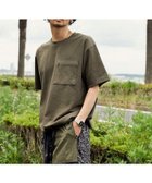 【その他のブランド/Other】のサマーニット リラックスフィット スピンドル ポケットTシャツ 25SS オリーブ|ID: prp329100004596026 ipo3291000000032659071
