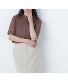 【ナチュラル ビューティー ベーシック/NATURAL BEAUTY BASIC】のシアーショートカーデアンサンブル ブラウン|ID: prp329100004596034 ipo3291000000032659191