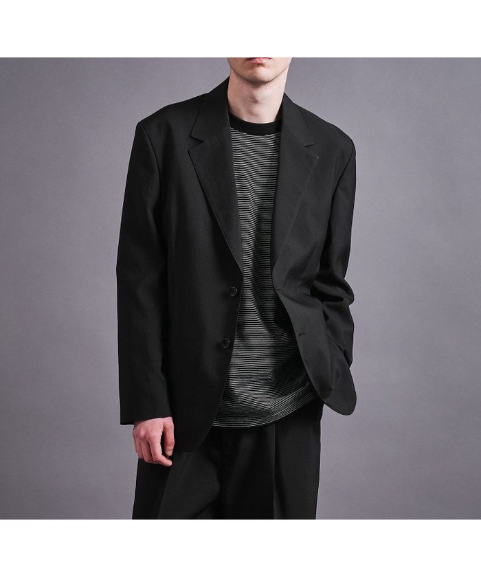【ビューティ&ユース ユナイテッドアローズ/BEAUTY&YOUTH / UNITED ARROWS / MEN】のエアーバックサテンシリーズ オーバーサイズ 2B ジャケット -セットアップ対応- インテリア・キッズ・メンズ・レディースファッション・服の通販 founy(ファニー) https://founy.com/ ファッション Fashion メンズファッション Men's Style Online セットアップ Setup/Men サテン Satin ジャケット Jacket スラックス Slacks セットアップ Set Up リラックス Relax ワイド Wide 人気 Popularity |ID: prp329100004596043 ipo3291000000032659327