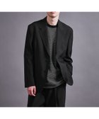 【ビューティ&ユース ユナイテッドアローズ/BEAUTY&YOUTH / UNITED ARROWS / MEN】のエアーバックサテンシリーズ オーバーサイズ 2B ジャケット -セットアップ対応- BLACK|ID: prp329100004596043 ipo3291000000032659329