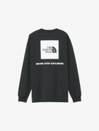 【ザ ノース フェイス/THE NORTH FACE / MEN】のロングスリーブバックスクエアロゴティー(メンズ) ブラック|ID: prp329100004596044 ipo3291000000032659353